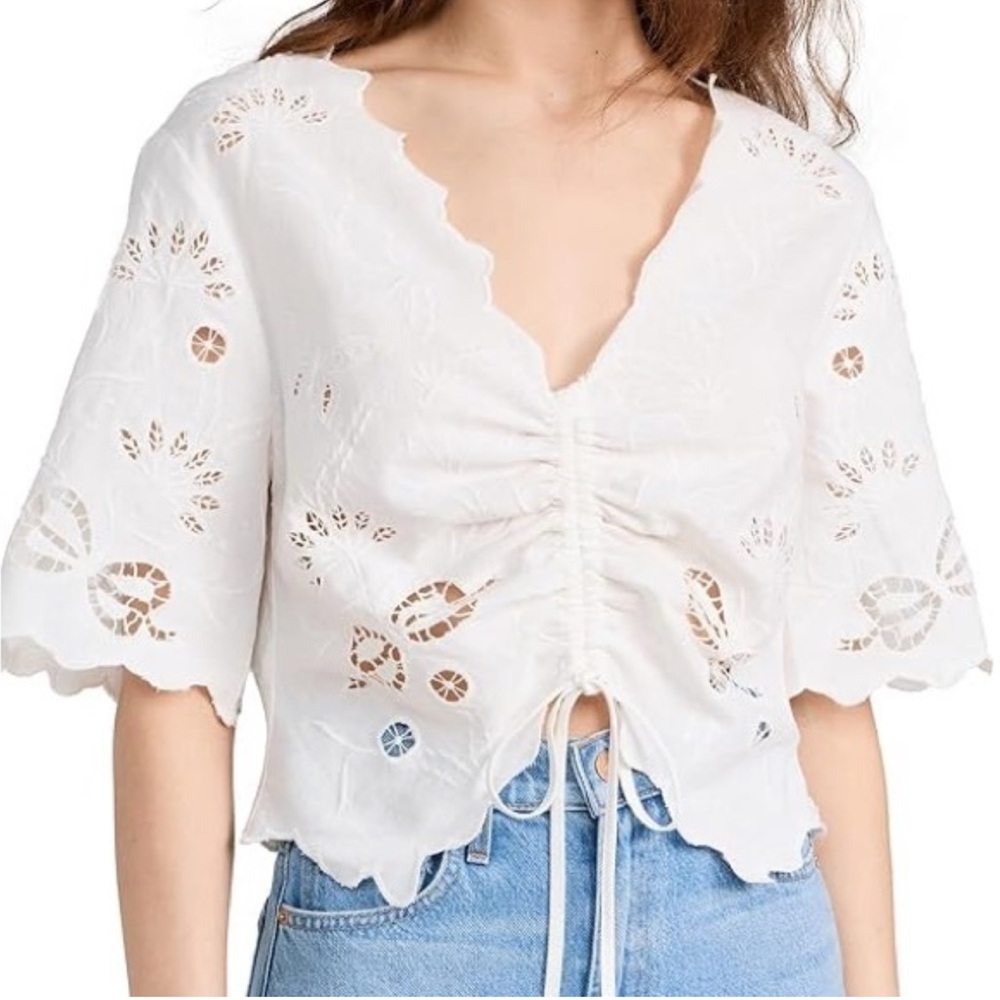 MOTHER The Social butterfly top in take a bow